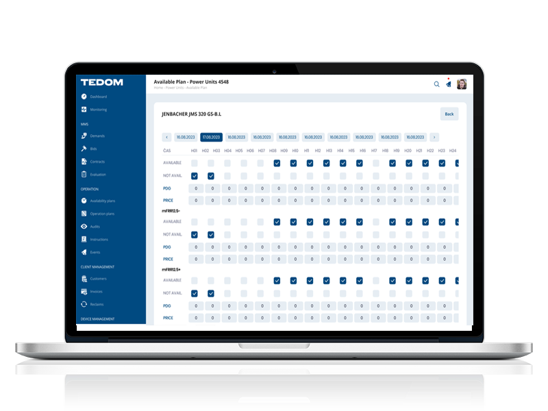 TEDOM Power Manager